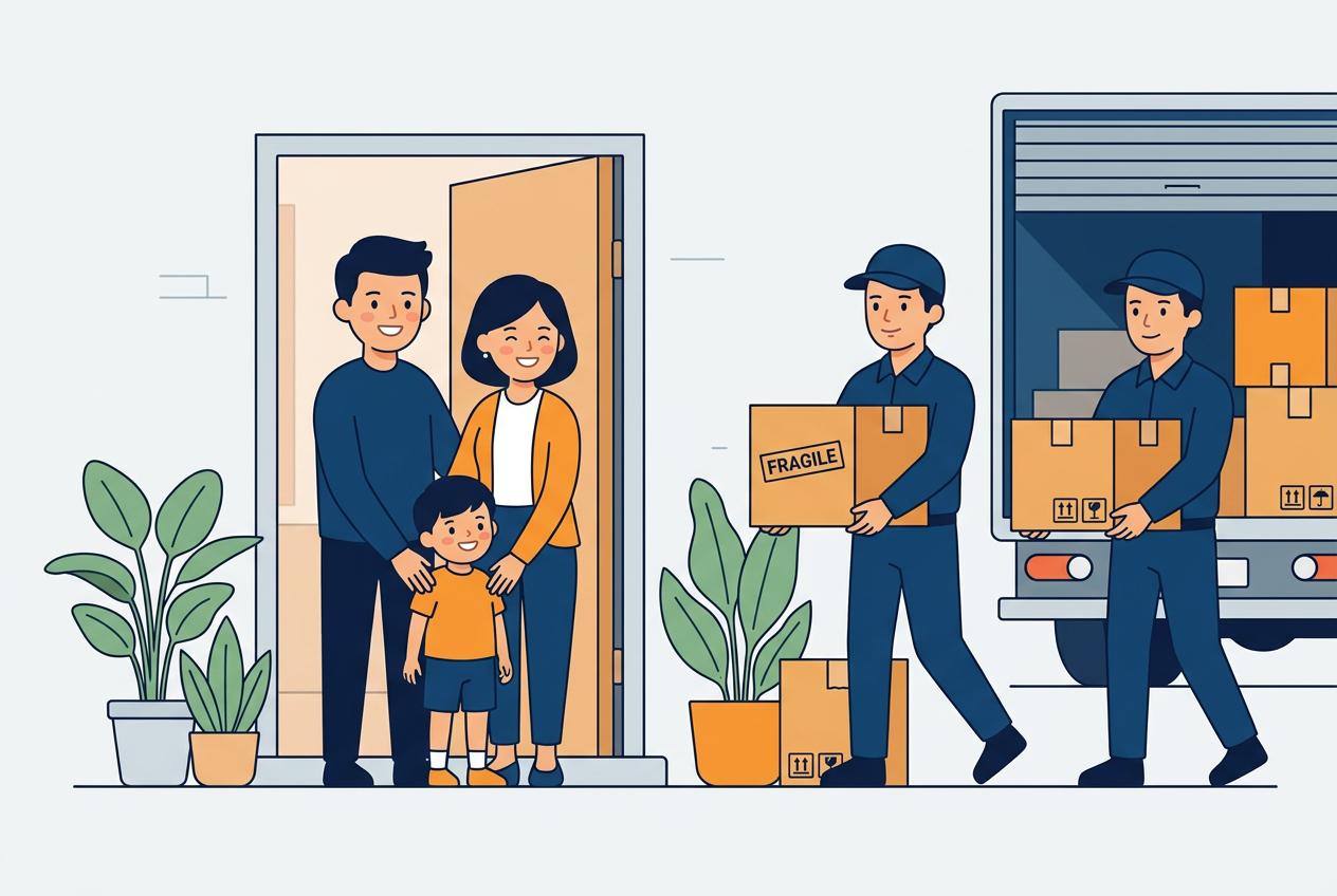 煜欣搬家 - 專業搬家團隊協助家庭搬遷